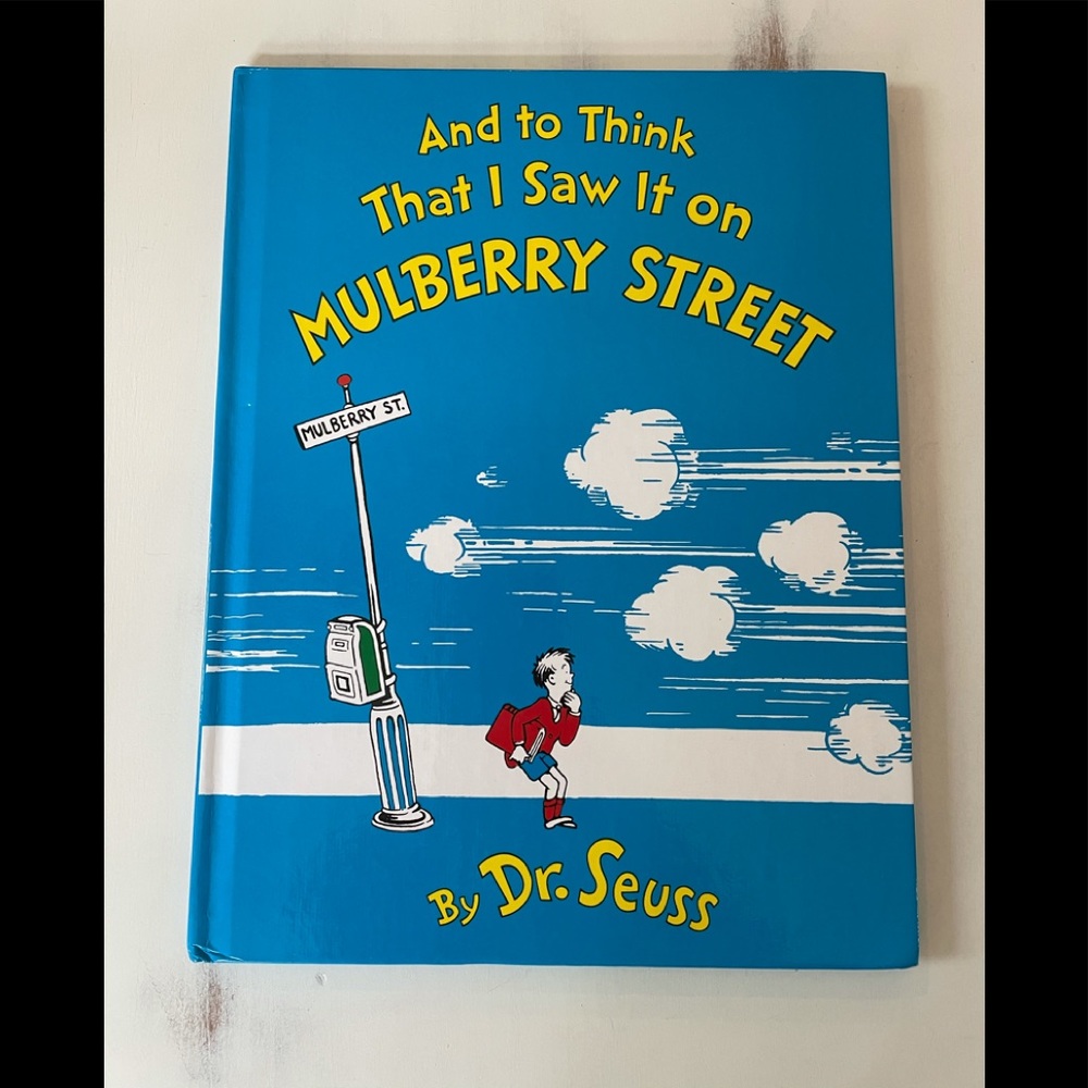 Dr. Suess I Saw It On Mulberry Street Book